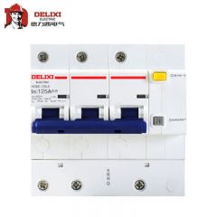 德力西电气（DELIXI ELECTRIC） HDBE-125LE大电流漏电断路器；HDBE-125LE 3P C型 100A