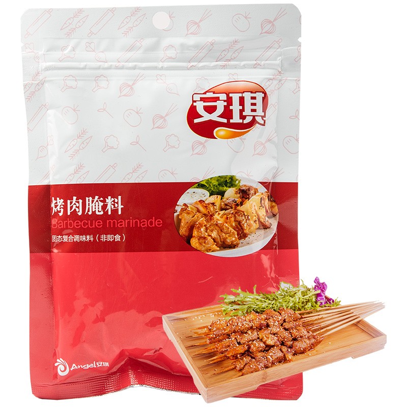 安琪 烧烤调料腌制羊肉串猪肉鸡肉复合型调味料140g