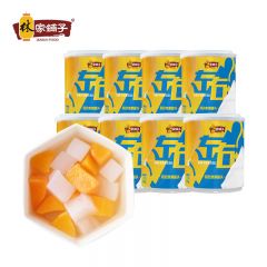 林家铺子 左右双色椰果水果罐头组合 200g*8罐