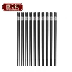唐宗筷 C1608合金筷子27CM加长酒店用商用酒店餐厅公筷可消毒餐具整套
