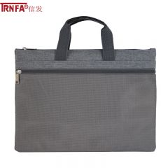 信发（TRNFA）TN-100-43 灰色 商务手提文件袋/办公公文包/大容量收纳包/拉链袋行李背条