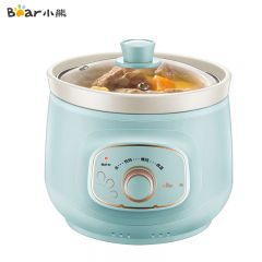 小熊（Bear） 电炖锅汤锅炖汤锅家用炖锅2L 蓝色 DDG-D20Z6