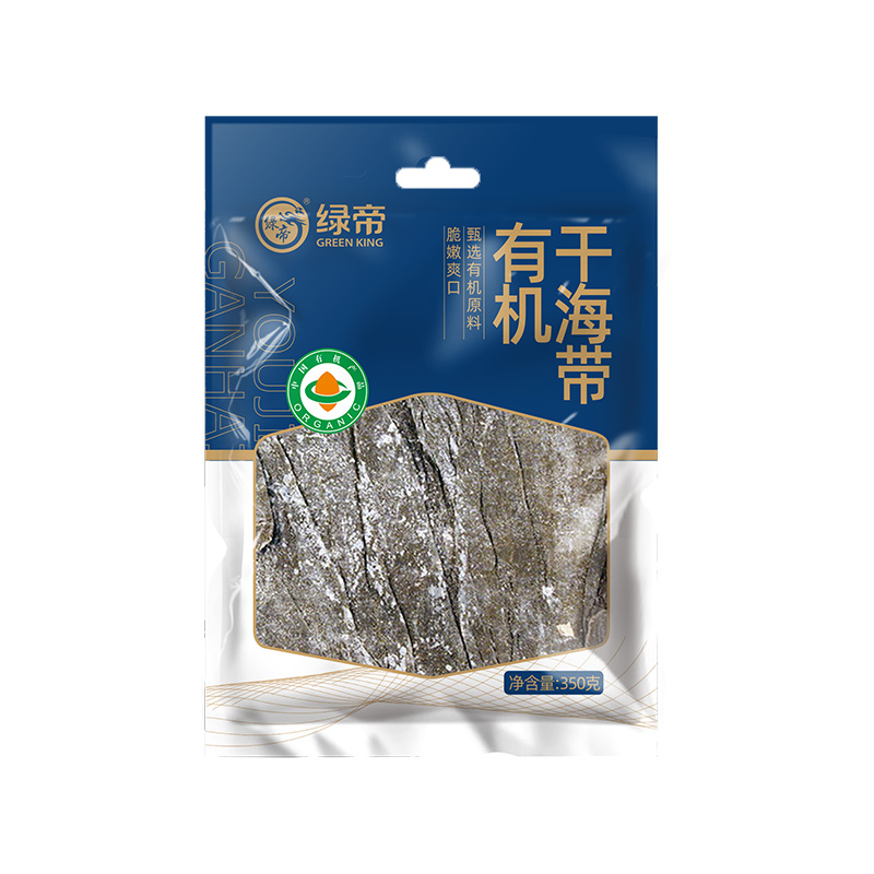 绿帝（GREEN KING） 有机干海带 350g