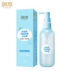 润本（RUNBEN） 积雪草晒后舒缓冰冰露200g儿童宝宝夏季补水保湿
