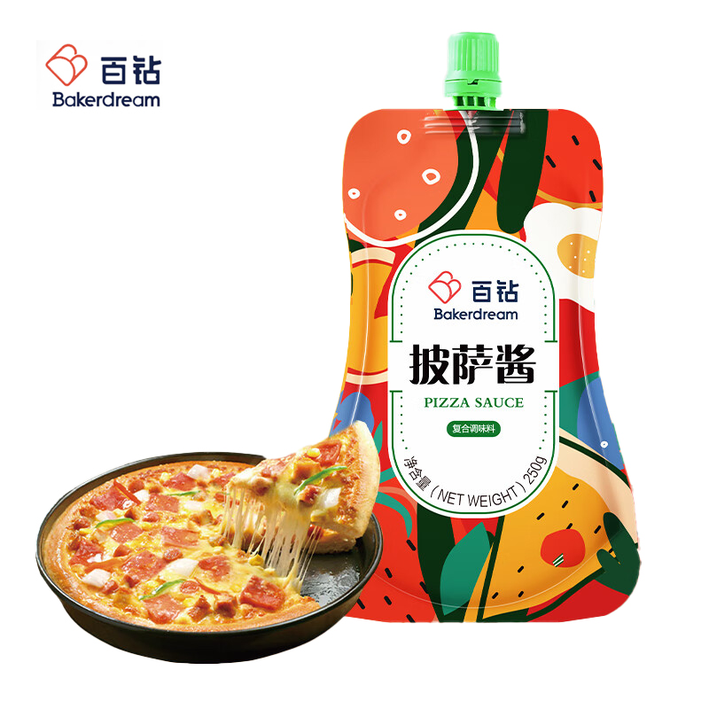 百钻 披萨酱250g袋装