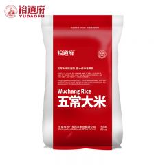 裕道府 五常大米红色款25kg 东北大米编织袋 优质一等（一吨起发）