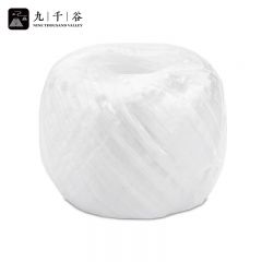 九千谷 打包绳 捆扎捆绑打包塑料绳子 尼龙打包绳 草球绳 白色150g/卷约210米
