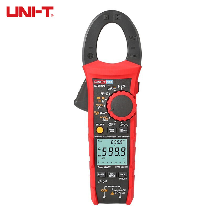 优利德（UNI-T）UT219DS 高精度三防数字钳形表 钳表 电流表