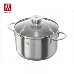 双立人（ZWILLING） twin nova III 20cm深烧锅汤锅深炖锅3.6升容量不锈钢 容量不锈钢