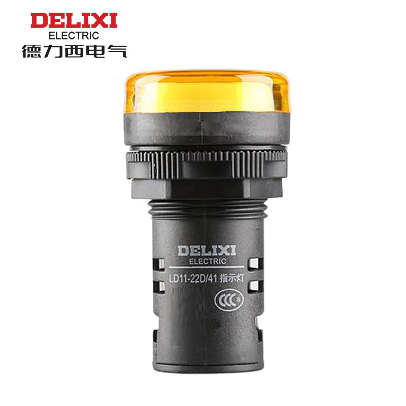 德力西电气（DELIXI ELECTRIC） 指示灯；LD11-22D AC 220V 黄