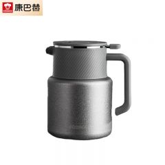 康巴赫（KBH） KH-H150T01 钛芯焖茶壶抗菌家用保温壶泡茶壶大容量水壶闷泡壶保温瓶 星河银 1500ml