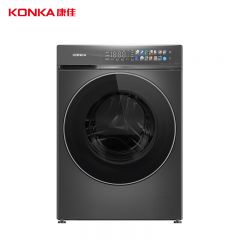 康佳（KONKA） KH100-1409UFCI滚筒洗衣机10kg超大容量洗烘一体机臻彩显示新风