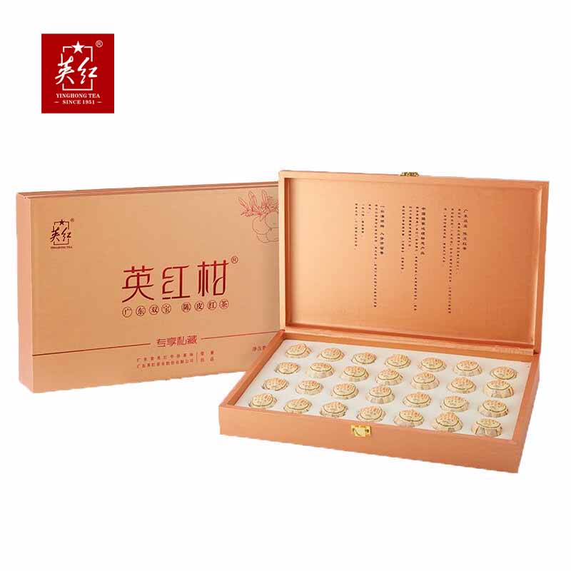 英红 英红柑315g 新会小青柑红茶英德红茶叶 节日送礼品茶叶礼盒送礼