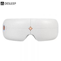 迪斯（Desleep） DE-E10 白色 眼睛眼部按摩仪按摩器睡眠热敷眼罩智能护眼仪眼保仪眼部