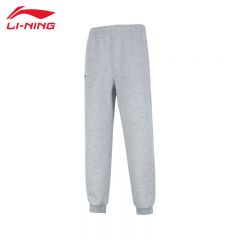 李宁（LI-NING） 舒适保暖男款卫裤AKLUA19-2花灰XXL