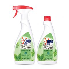 奥妙（OMO）厨房重油污净绿茶薄荷香型480g*2双瓶装