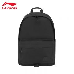 李宁（LI-NING） ABSV023-1舒适透气双肩背包旅行包通勤包黑色F码