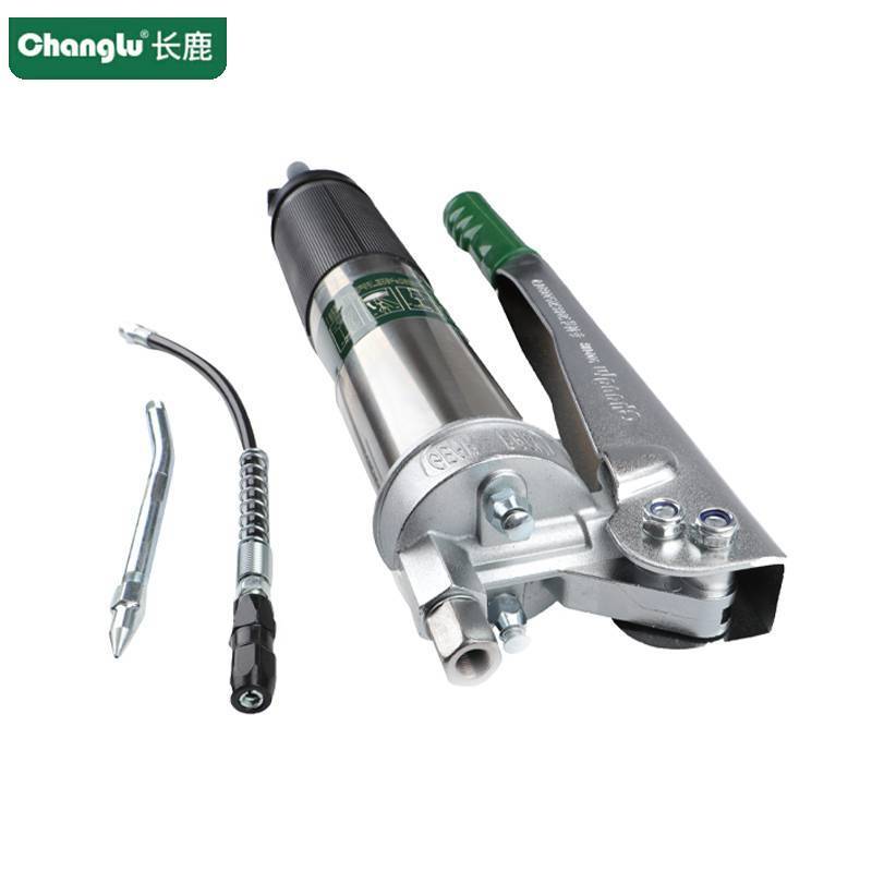 长鹿 不锈钢管齿轮式黄油枪800CC/支