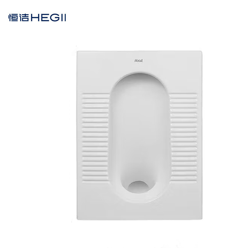 恒洁 HC6025PA 家用导流导压薄防溅蹲便器水箱不含角阀软管