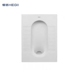 恒洁 HC6025PA 家用导流导压薄防溅蹲便器水箱不含角阀软管
