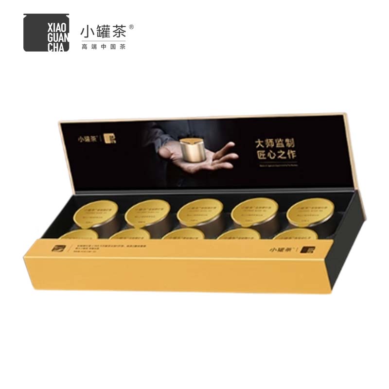 小罐茶 金骏眉4g*10罐 红茶 金罐 特级40g礼盒装茶叶 商务礼赠 花果香馥郁 伴手礼