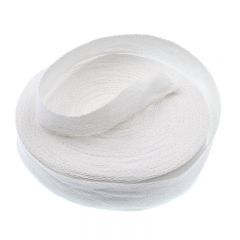 长鹿  20mm 白纱带棉纱带白布带棉布带电工收缩带紧缩带绑带电机维修绑扎绝缘（1捆*22米）