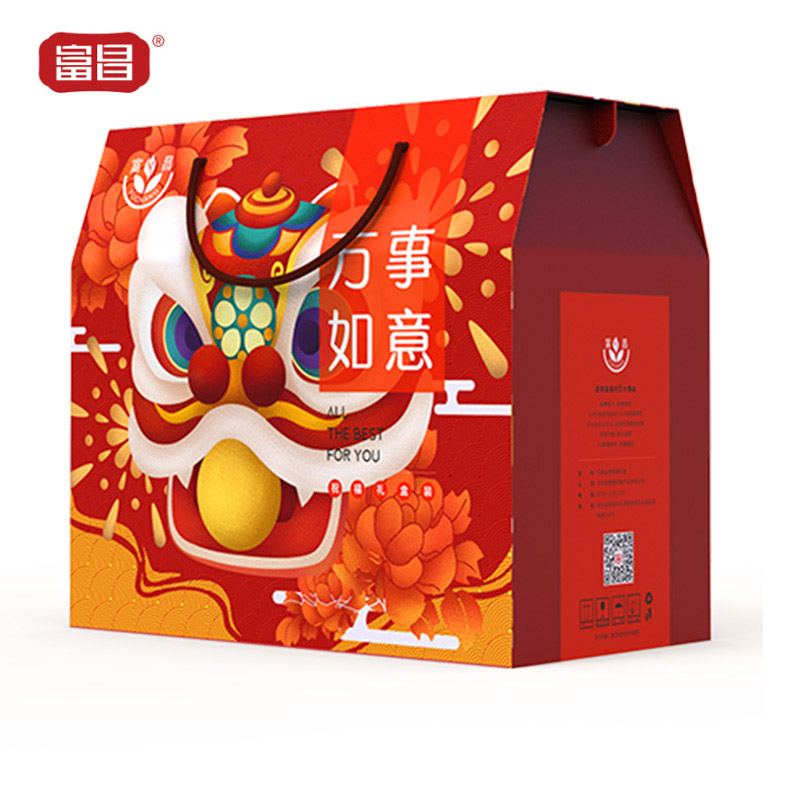 富昌 菌菇伴手礼盒830g 南北干货 万事如意礼盒