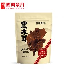 陇间柒月 凉拌木耳菌菇类无根秋木耳秋耳云耳 黑木耳150g