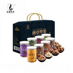 正道和丰 南亚风情罐装八件套ZDJ-061 坚果礼盒1670g 干果食品零食大礼包礼品礼盒