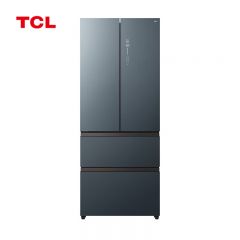 TCL R480P10-DQ一级能效480升法式超薄零嵌冰箱 0cm无缝嵌入 75.3cm宽 -40℃晶态膜锁鲜
