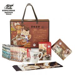 野鼬咖啡  挂耳咖啡手冲滤挂黑咖啡粉 猫屎咖啡午后浓情礼盒