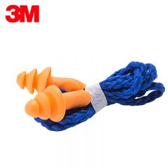 3M 耳塞 1270圣诞树型带线NRR:24dB SNR:25dB 降噪