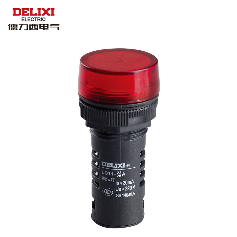 德力西电气  LED指示灯 LD11-22D AC.DC 36V 红色 电源蜂鸣器