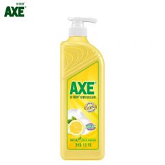 斧头牌（AXE）柠檬护肤洗洁精清洁剂大桶厨房洗碗去油不伤手 1瓶+泵头
