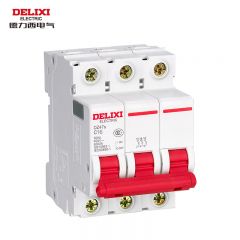 德力西电气（DELIXI ELECTRIC） 空气开关 小型断路器 DZ47s C型 3P 16A 400V DZ47SN3C16
