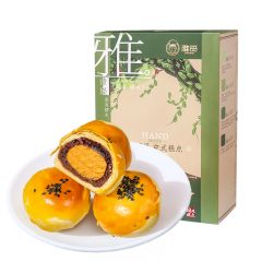 雅觅 原味红豆蛋黄酥 360g