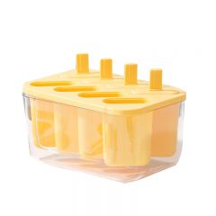 拜格（BAYCO） 黄色BX6885食品级雪糕模具 DIY自制雪糕模具带储物盒