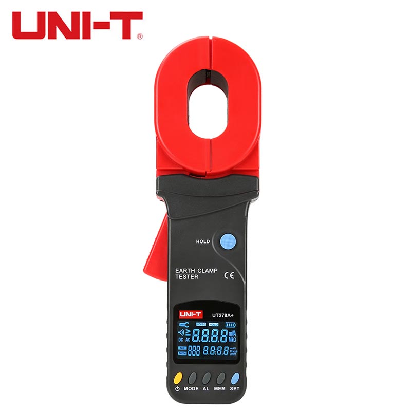 优利德（UNI-T） UT278A+  钳型接地电阻测试仪 数字式 高精度 检测回路电阻漏电流数显测量仪
