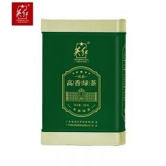 英红 侯爵高香绿茶150g 罐装 特级春茶英德绿茶 高香型 烘青绿茶叶 自饮送礼