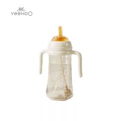 英氏（YEEHOO） S41B一杯三嘴PPSU水杯米白色