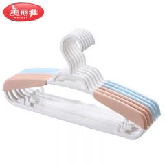 美丽雅（MARYYA）可伸缩衣架加厚无痕防滑护衣衣帽间晾衣架晒衣阳台卧室 护衣伸缩衣架3支【颜色随机】