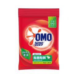 奥妙（OMO） 天然酵素衣物清洁剂清洁衣服污渍易溶易漂家用 桉树艾草 1.38kg
