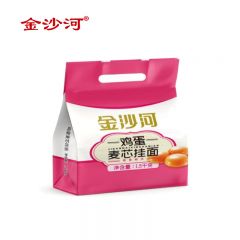 金沙河 面条劲道拌面方便 鸡蛋麦芯挂面1.5kg