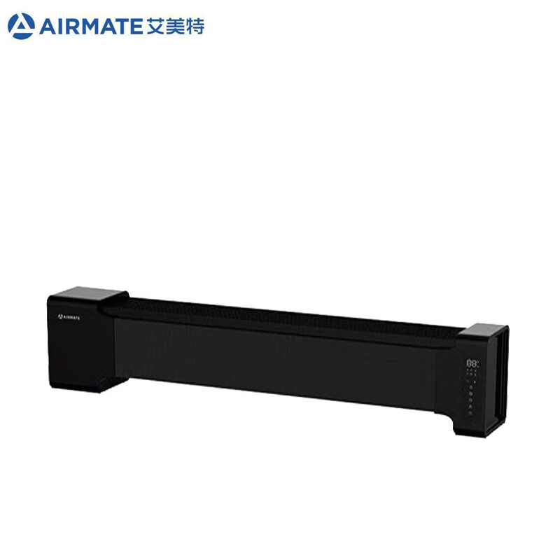 艾美特（AIRMATE）3D防真焰火石墨烯踢脚线取暖器防烫家用移动地暖电暖器加湿制热焰火一体低音无光倾倒自动断电 AIR6