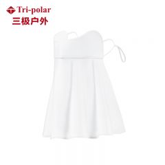 三极户外（Tri-polar） TP1128冰丝透气户外挂耳面罩夏季护眼角遮阳线立体口罩白色