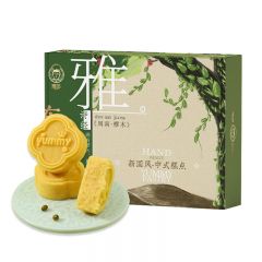 雅觅 原味海藻糖绿豆糕 180g