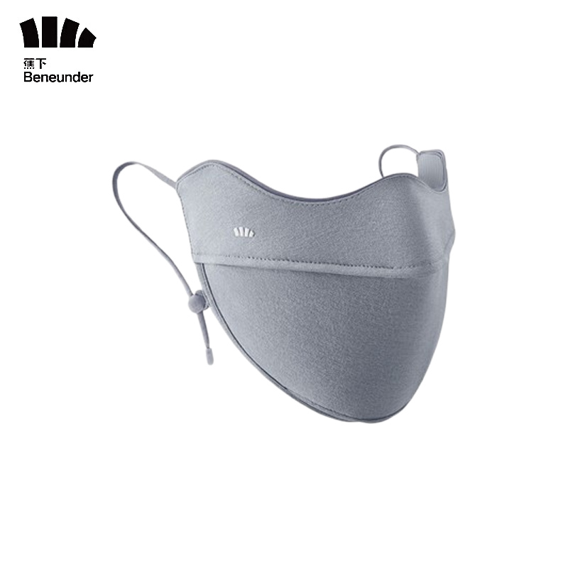 新品 蕉下（beneunder）防晒口罩女秋冬护眼角四季保湿防晒防紫外线面罩立体防风SS44024 深黛灰【SS44024】