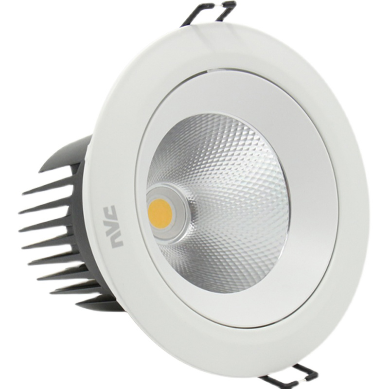 雷士照明 NLED1501-4W-5700K LED射灯吸顶嵌入式筒灯家用客厅天花灯可调角度COB洞灯