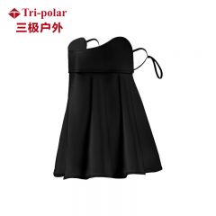 三极户外（Tri-polar） TP1128冰丝透气户外挂耳面罩夏季护眼角遮阳线立体口罩黑色