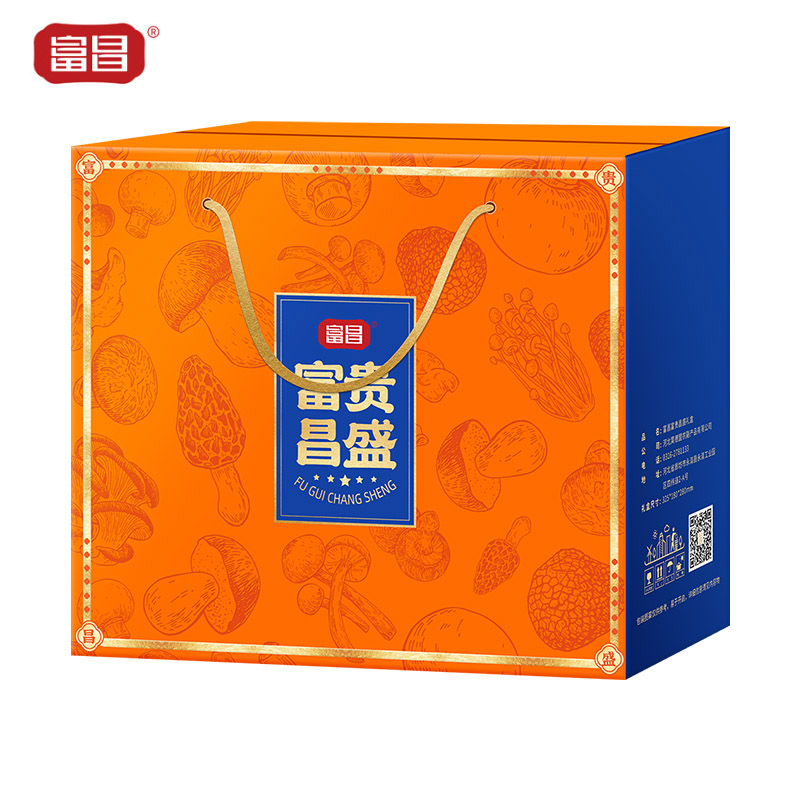 富昌 富贵昌盛-圆满大礼包D1068g 南北干货礼盒